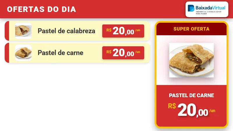 Prévia do Ofertas do dia com destaque