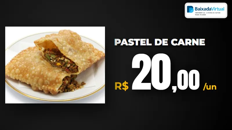 Prévia do Oferta única em tema escuro
